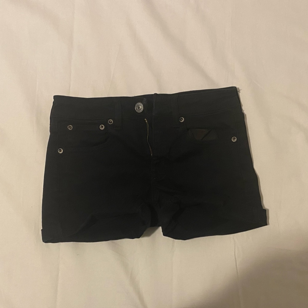 MIDI jean shorts